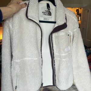 The North Face Women's Cream Teddy Jacket